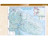 Общегеографическая карта Мурманской области
