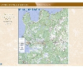 Топографическая карта Кингесепского района Ленинградской области