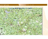 Карта охотохозяйства Ленинградской области