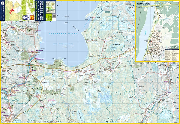 Карта город кировск ленинградская область